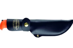 Couteau Marttiini Orange Martef 378024 lame 11cm manche caoutchouc + étui