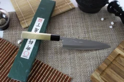 Couteau mioroshi japonais artisanal Yoshihiro Jyosaku White 2 steel 18cm