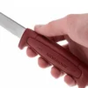 Couteau Mora Basic 511 12147 lame carbone 9,1cm manche polypropylène rouge + étui