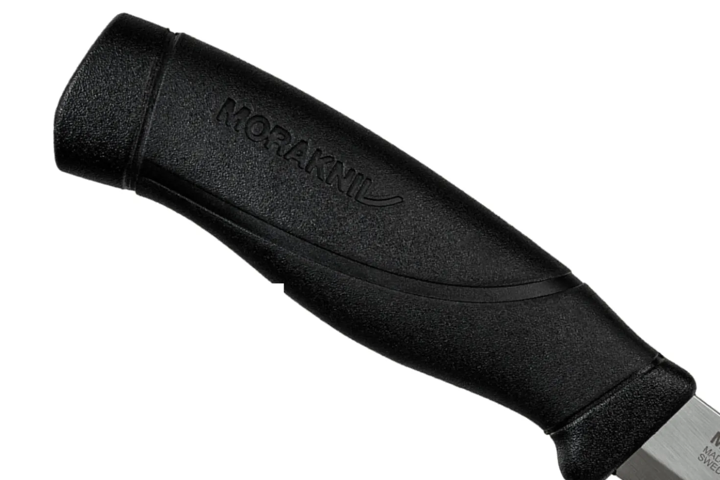Couteau Mora Companion Heavy Duty 13158 lame inox 10,4cm manche caoutchouc noir + étui