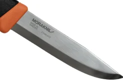 Couteau Mora Companion Heavy Duty 13259 HD lame inox 10,4cm manche caoutchouc orange + étui