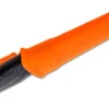 Couteau Mora Companion 11824 lame inox 10,4cm manche caoutchouc noir/orange + étui