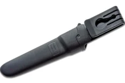 Couteau Mora Companion 12141 lame inox 10,4cm manche caoutchouc noir + étui