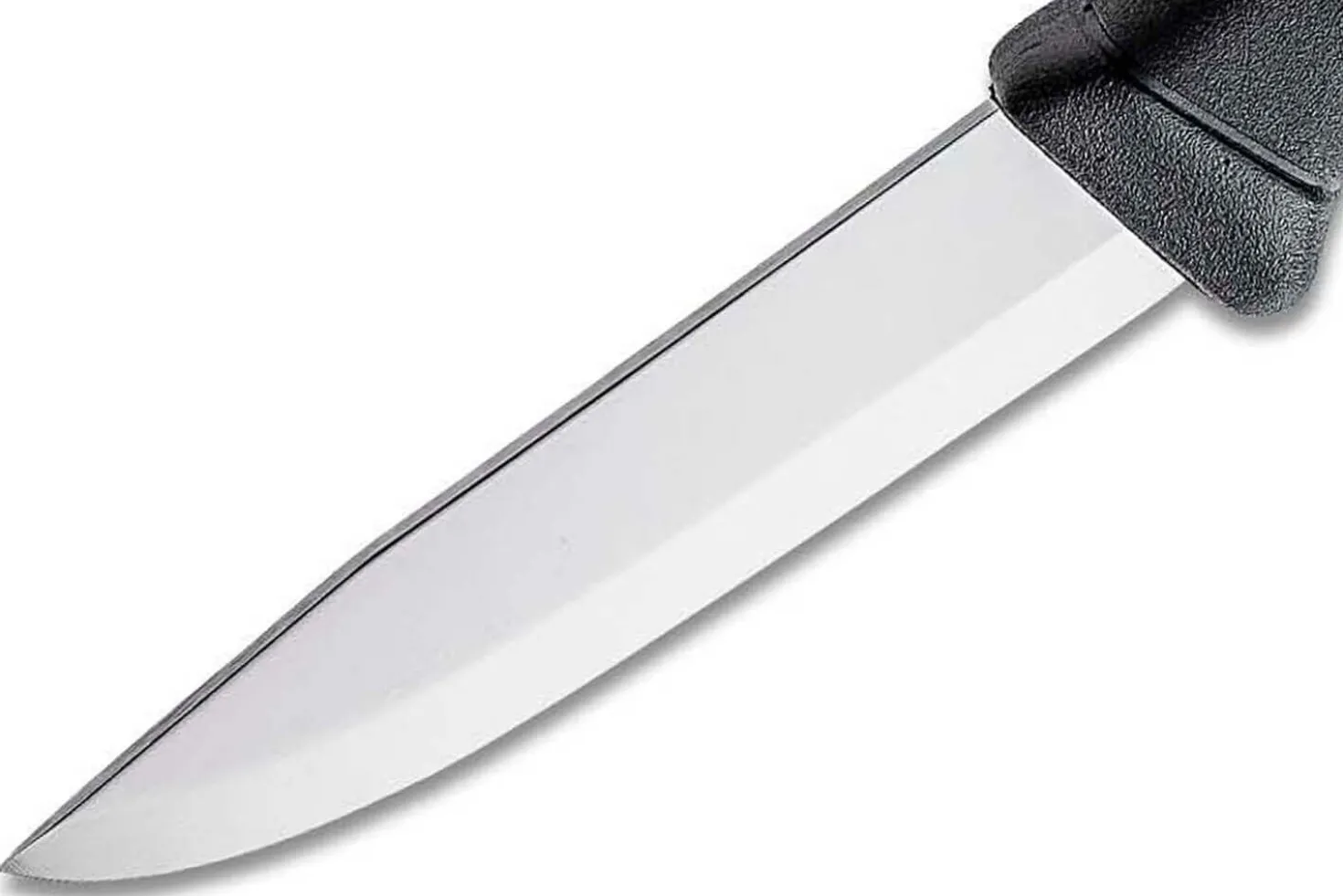 Couteau Mora Companion 12141 lame inox 10,4cm manche caoutchouc noir + étui