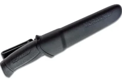 Couteau Mora Companion 12141 lame inox 10,4cm manche caoutchouc noir + étui