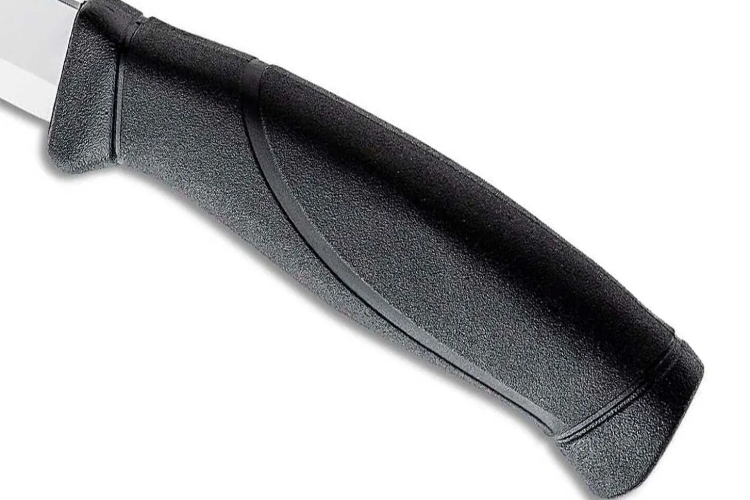Couteau Mora Companion 12141 lame inox 10,4cm manche caoutchouc noir + étui