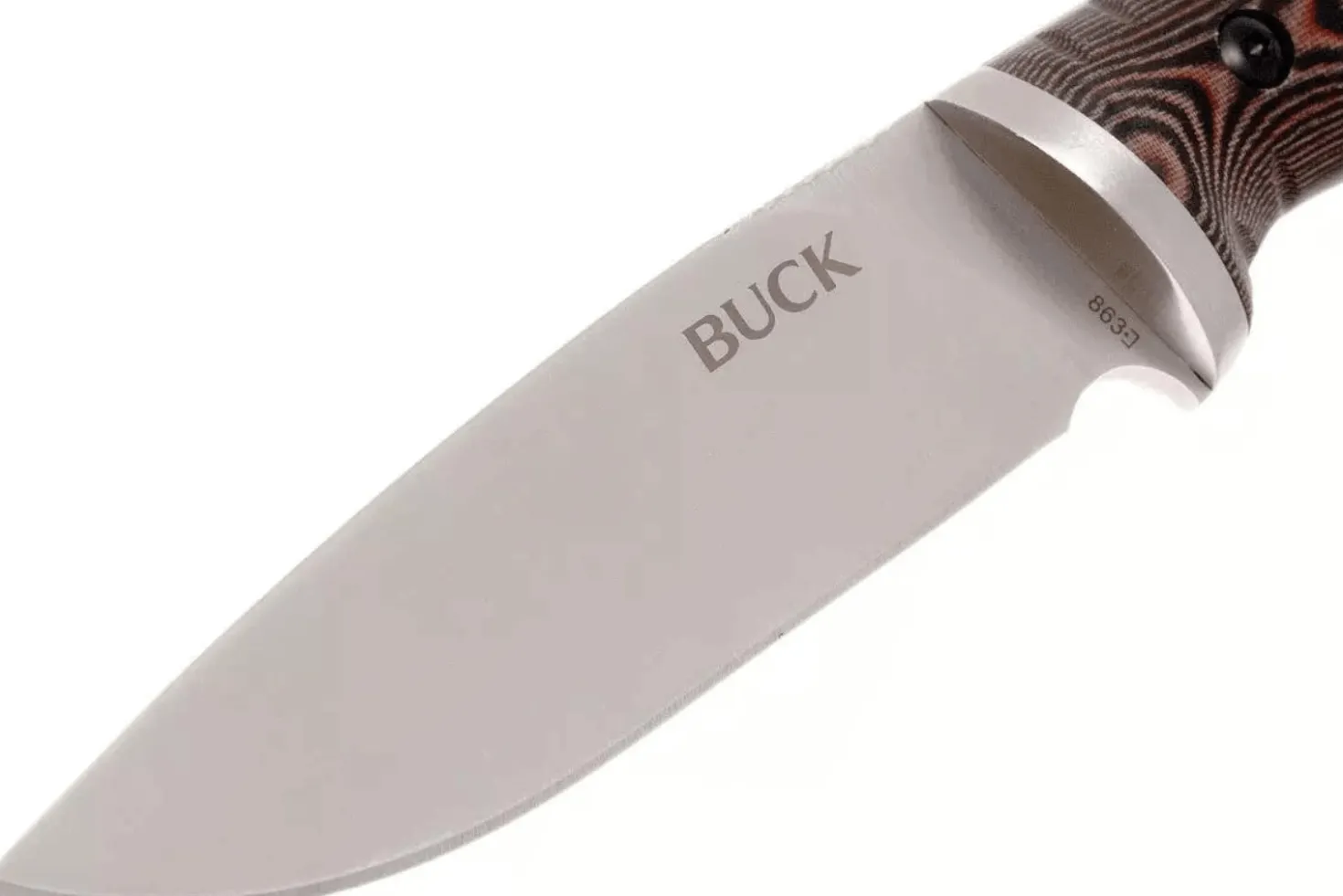 Couteau multifonction Buck 863 Selkirk 0863BRS lame 11,7cm manche micarta marron avec allume-feu et étui nylon