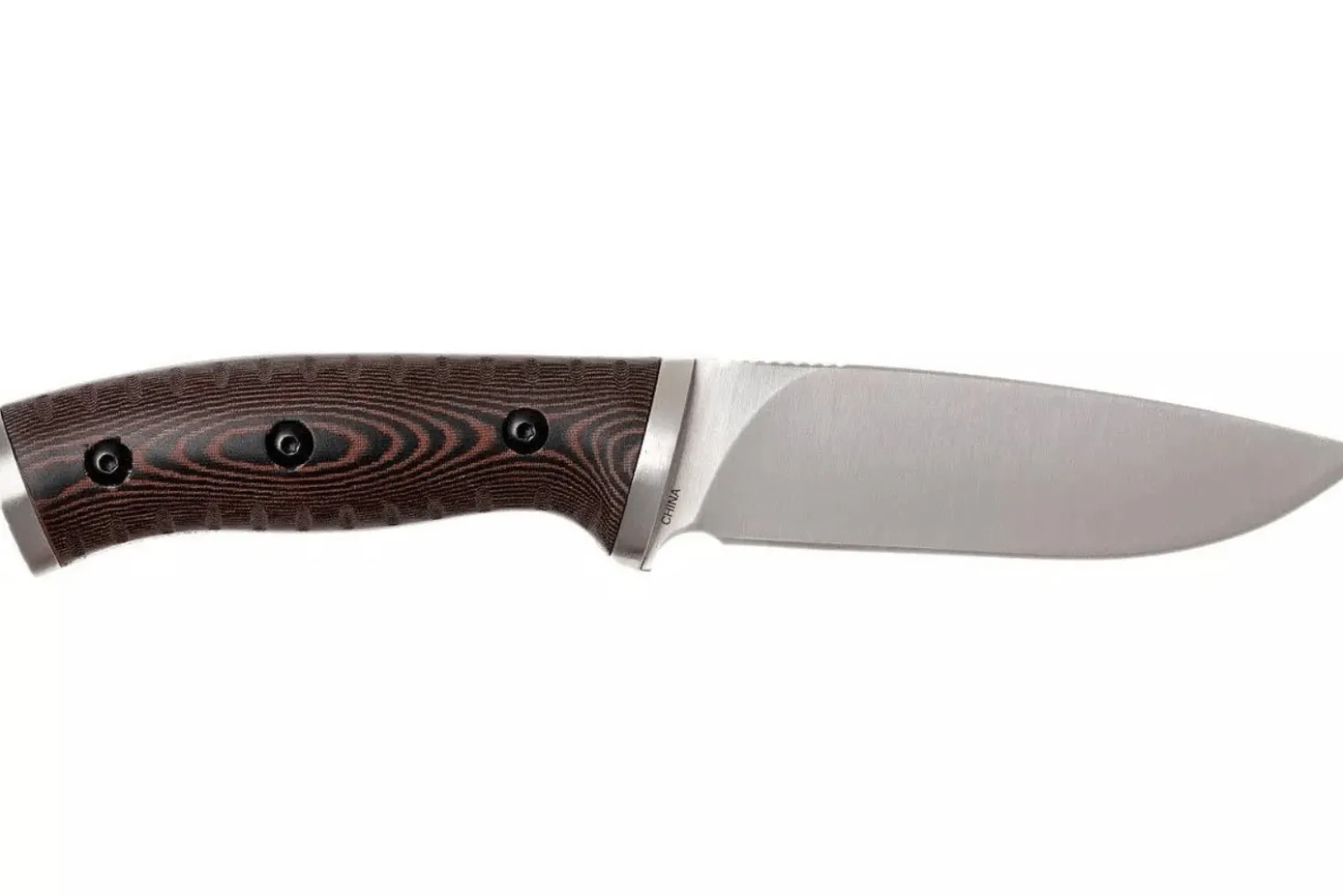 Couteau multifonction Buck 863 Selkirk 0863BRS lame 11,7cm manche micarta marron avec allume-feu et étui nylon