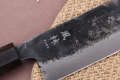 Couteau nakiri 12cm japonais artisanal Yuzo Shinju BS2