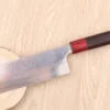 Couteau nakiri 16,5cm japonais artisanal Takeshi Saji VG10 Rainbow