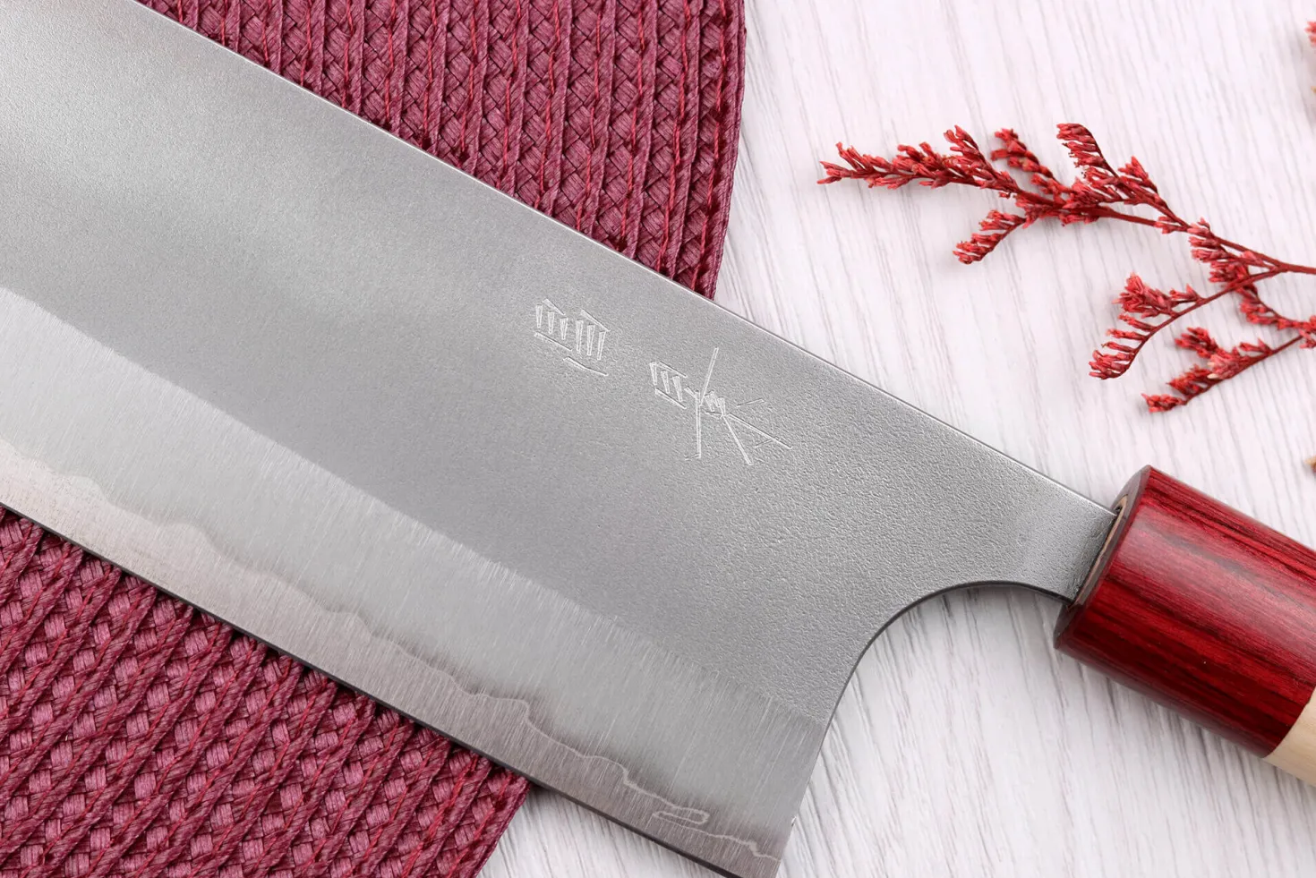 Couteau nakiri 16,5cm japonais artisanal Masakage Yuki Shirogami 2