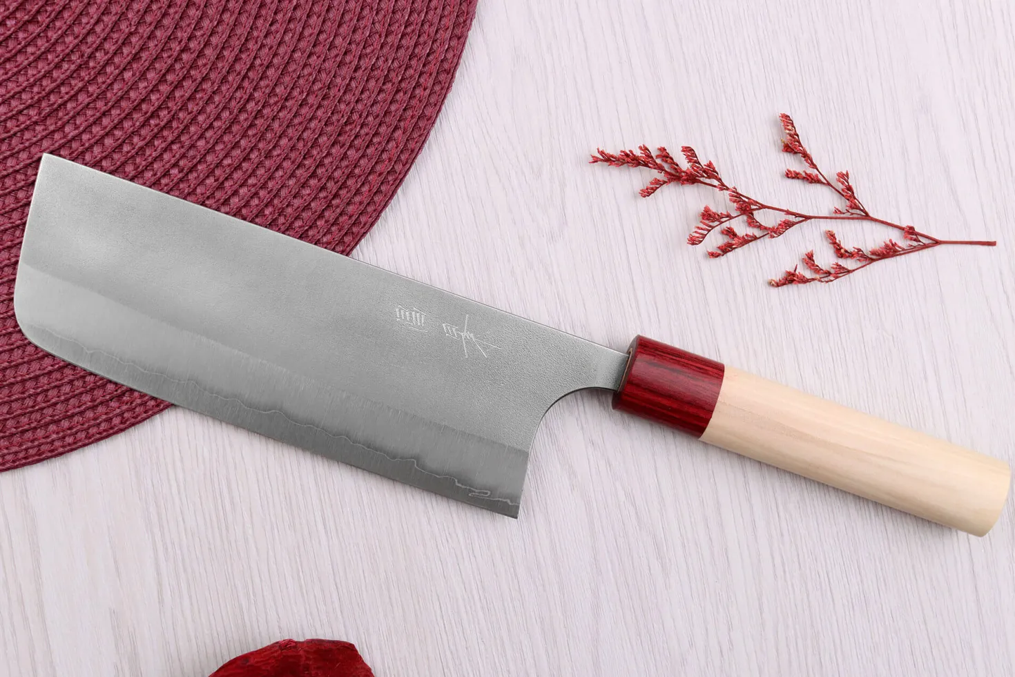 Couteau nakiri 16,5cm japonais artisanal Masakage Yuki Shirogami 2