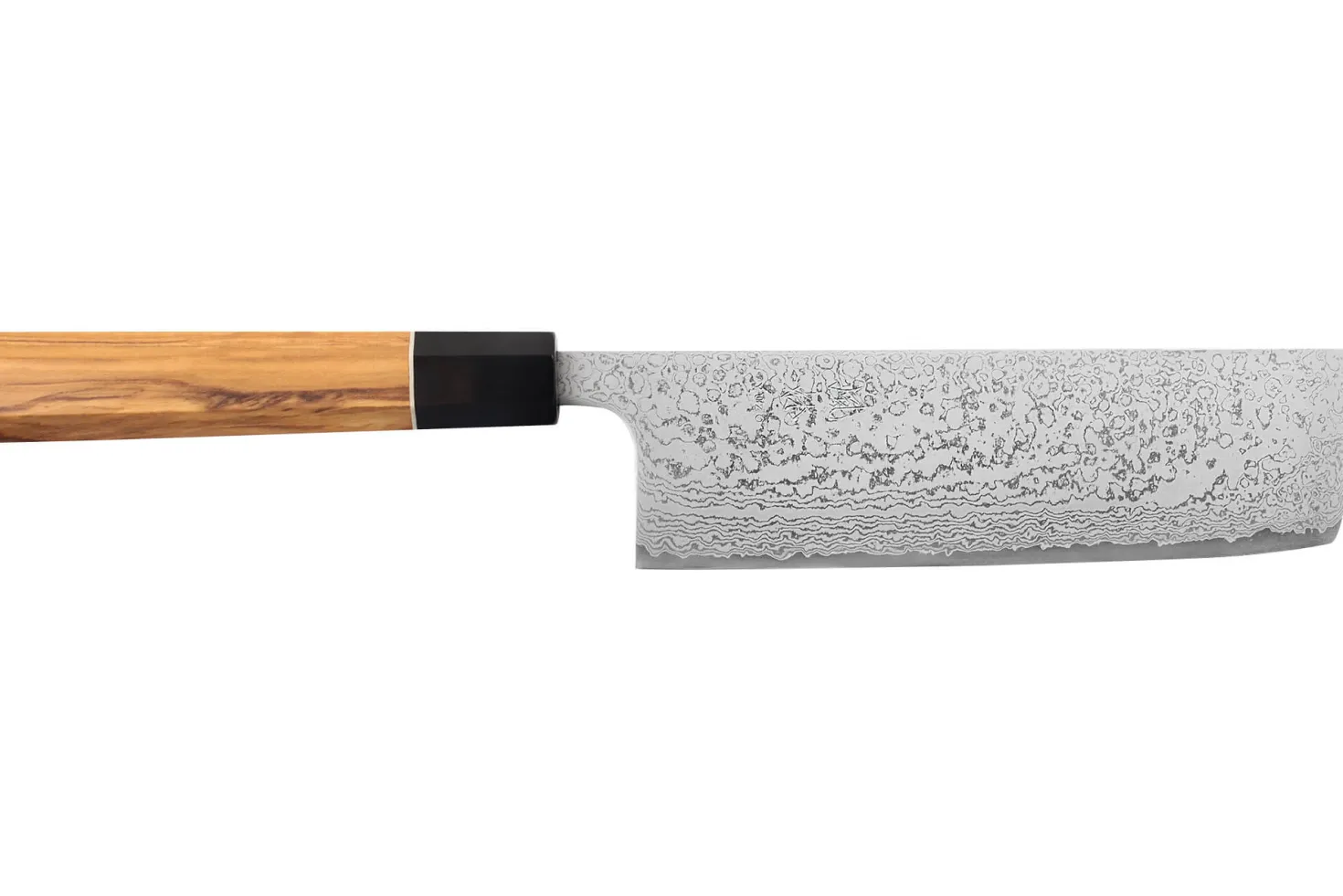 Couteau nakiri 16,5cm japonais artisanal Yuzo Damas VG10