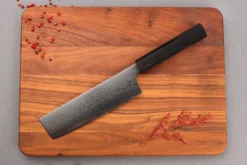 Couteau nakiri 18cm japonais artisanal Yuzo Kurogane Damas VG10