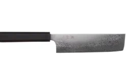 Couteau nakiri 18cm japonais artisanal Yuzo Kurogane Damas VG10