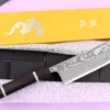 Couteau nakiri 16,5cm japonais artisanal Yuzo Kanko Damas SG2