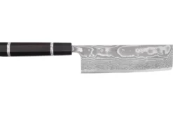 Couteau nakiri 16,5cm japonais artisanal Yuzo Kanko Damas SG2