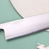 Couteau nakiri 16,5cm japonais artisanal Toshihiro Wakui Shirogami 2 San Maï poli