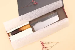 Couteau nakiri 16,5cm japonais artisanal Hado Sumi WS2