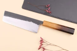 Couteau nakiri 16,5cm japonais artisanal Hado Sumi WS2