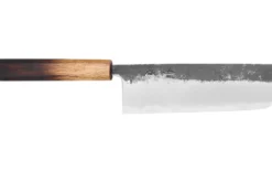 Couteau nakiri 16,5cm japonais artisanal Hado Sumi WS2