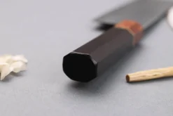 Couteau nakiri 16,5cm japonais artisanal Toshihiro Wakui Aogami 2 damas laminé