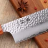 Couteau nakiri 17cm japonais artisanal Yuzo Akira Tsuchime VG10