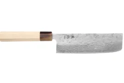 Couteau nakiri 16,5cm japonais artisanal Yuzo Haruto Damas