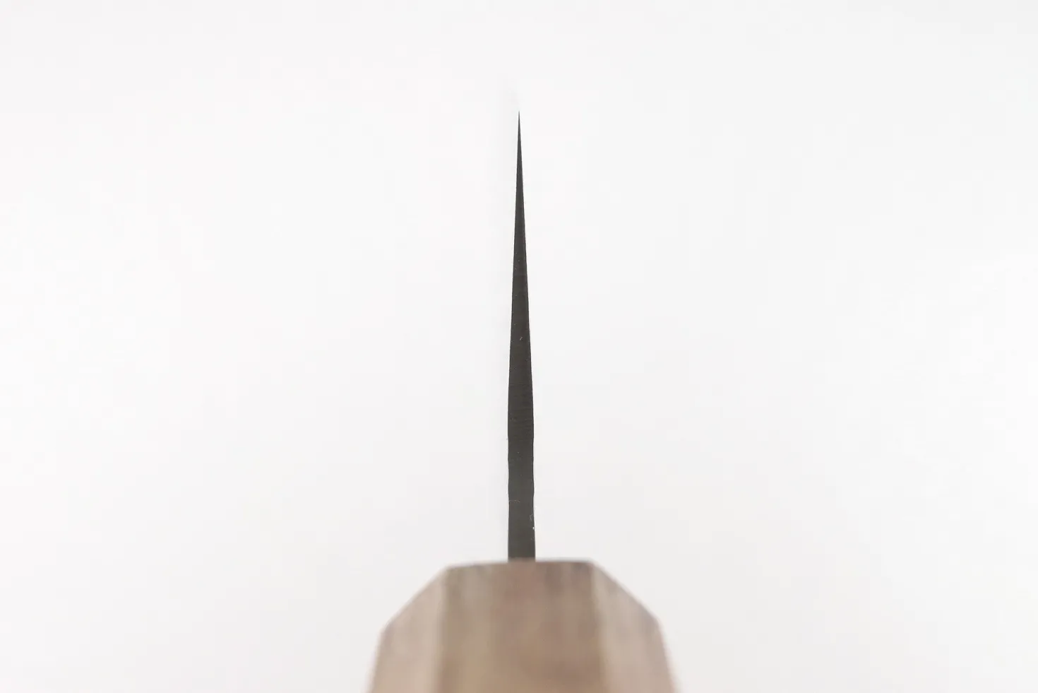 Couteau nakiri 17cm japonais artisanal Wusaki Yaketa VG10 damas chêne brûlé