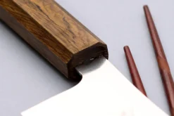 Couteau nakiri 16,5cm japonais artisanal Yu Kurosaki Gekko San Maï