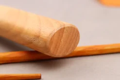 Couteau nakiri 17cm japonais Satake Cutlery Tsuchime en magnolia
