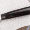 Couteau nakiri 17cm Kutoyama Black Pakka