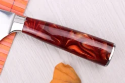 Couteau nakiri 17cm Kutoyama Red Flame
