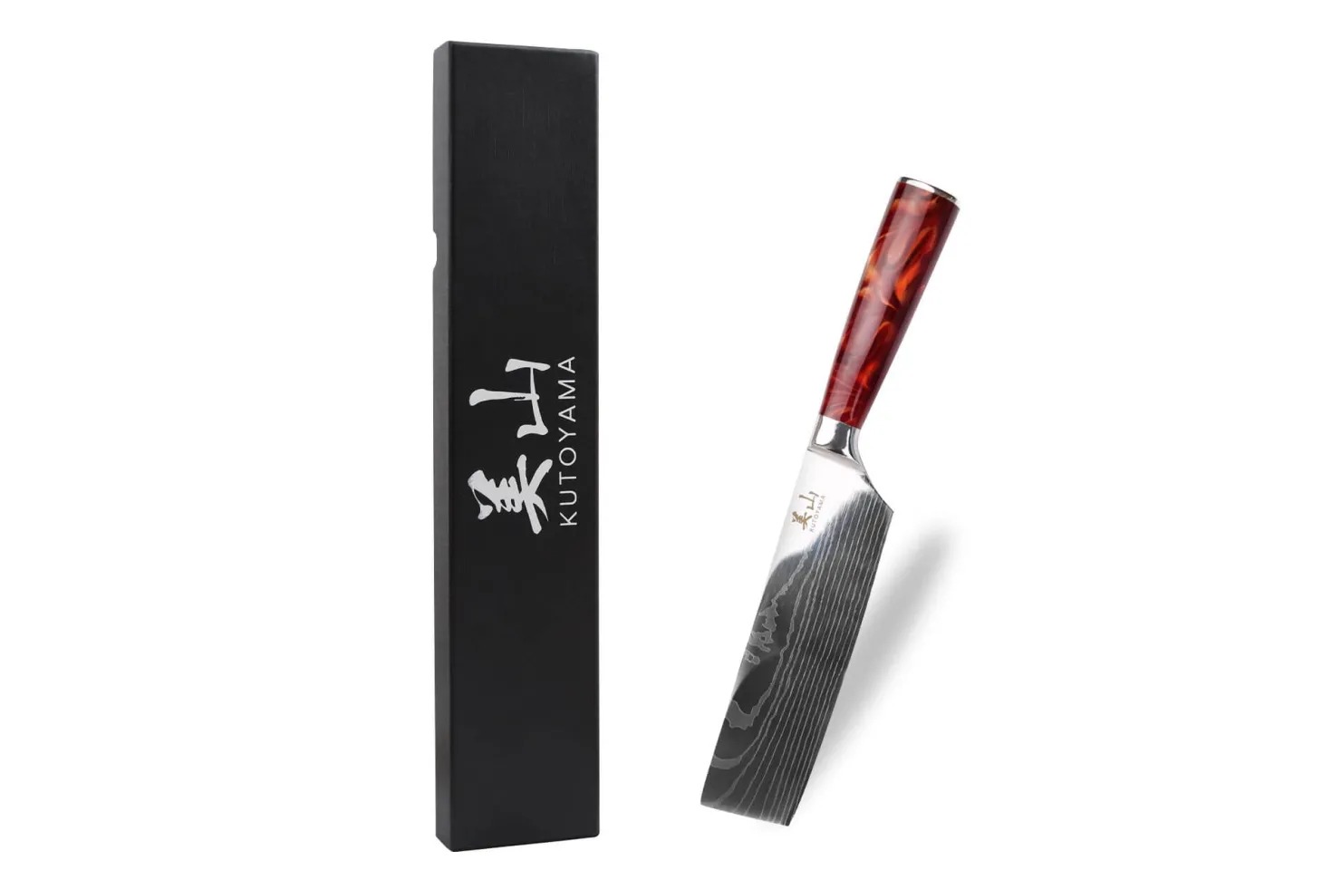 Couteau nakiri 17cm Kutoyama Red Flame
