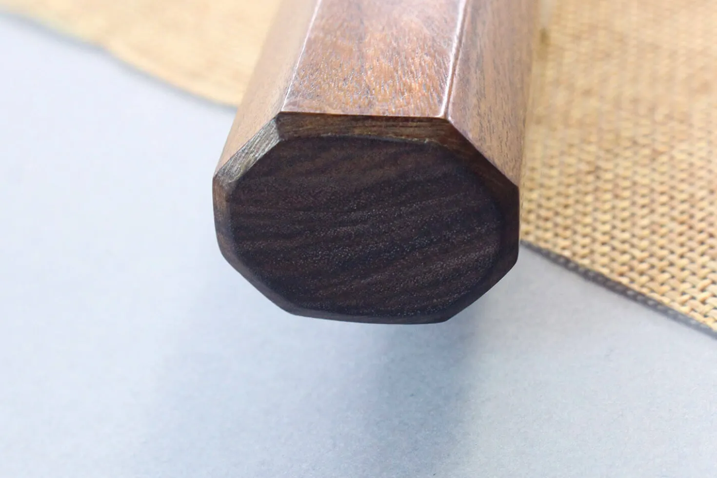 Couteau nakiri japonais artisanal Yoshimi Kato AS Nashiji 16,5cm