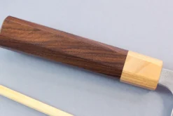Couteau nakiri japonais artisanal Yoshimi Kato AS Nashiji 16,5cm