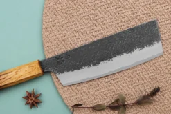 Couteau nakiri japonais artisanal Sakai Takayuki Homura Guren 18cm
