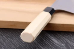 Couteau nakiri japonais artisanal Masakage Shimo 16,5cm Shirogami