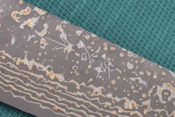 Couteau nakiri japonais artisanal Takeshi Saji VG10 Gold 16,5cm