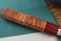 Couteau nakiri japonais artisanal Yoshimi Kato 16.5cm SG2 Damascus