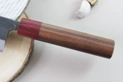 Couteau nakiri japonais artisanal Wusaki Yuzo BS2 17cm