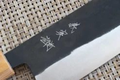Couteau nakiri japonais artisanal Yoshimi Kato AS Brut 16,5cm