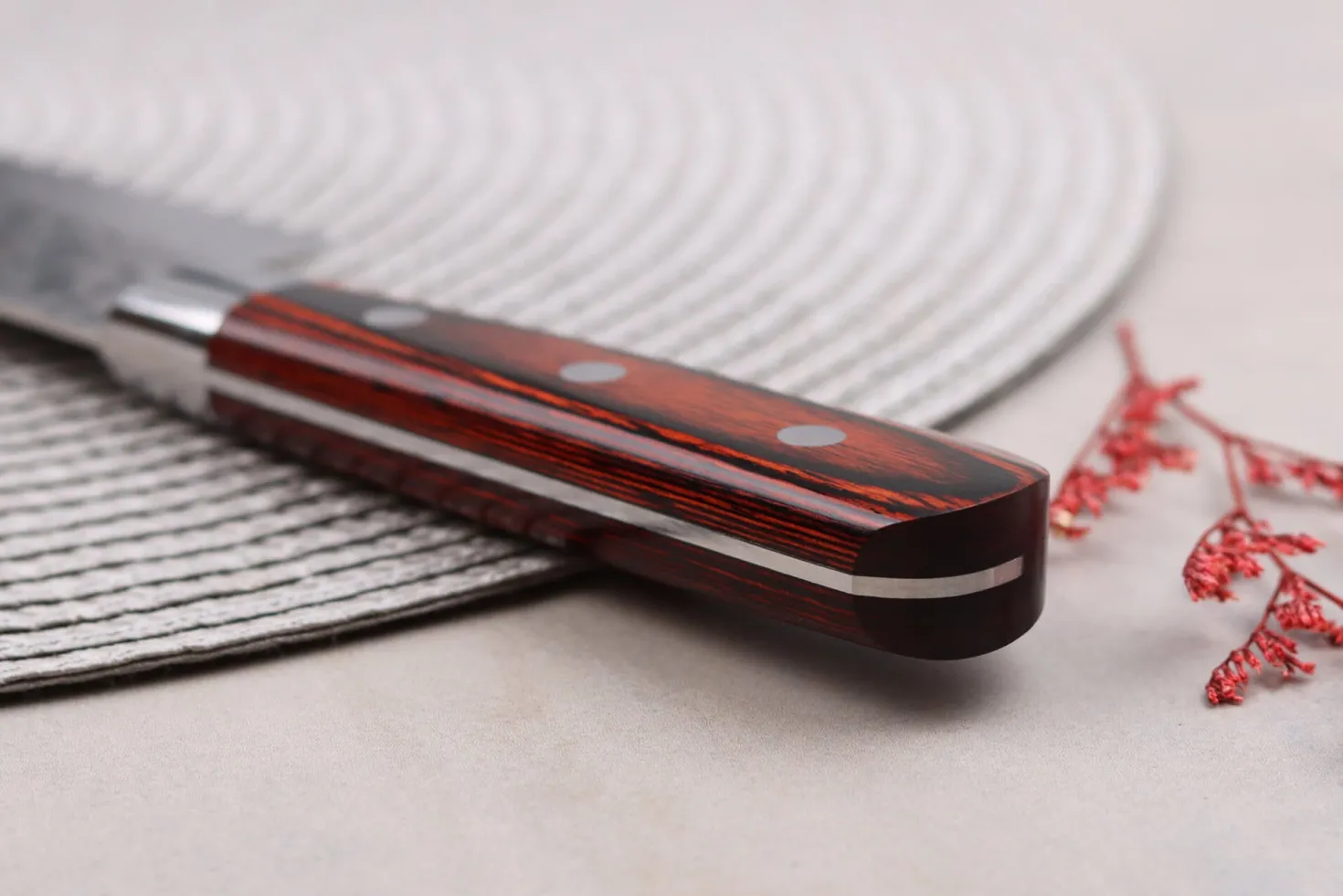 Couteau nakiri japonais 16cm Sakai Takayuki Damascus Western 33 couches