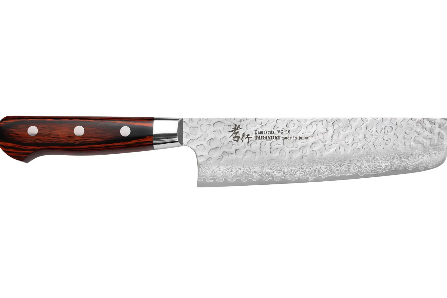 Couteau nakiri japonais 16cm Sakai Takayuki Damascus Western 33 couches
