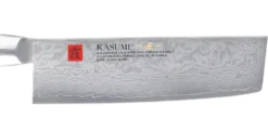 Couteau nakiri japonais Kasumi Masterpiece damas haut de gamme 17cm