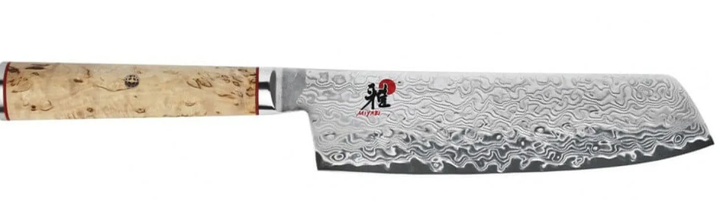 Couteau nakiri japonais Miyabi 5000MCD lame CRYODUR 17cm