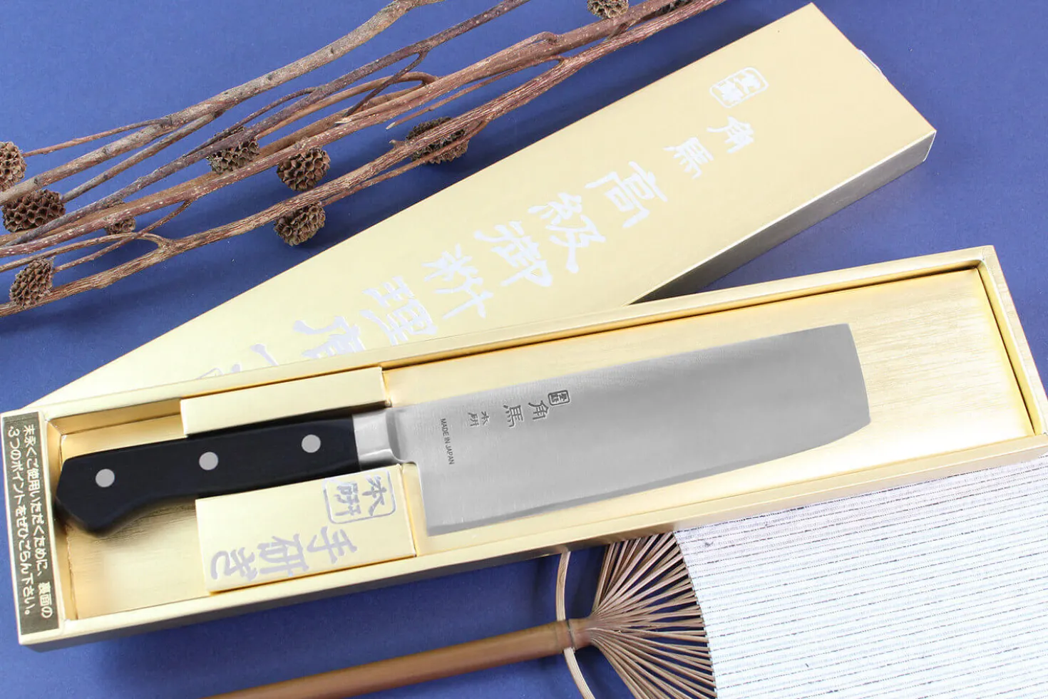 Couteau nakiri japonais Shimomura TU-9000 16,5cm