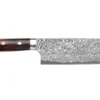 Couteau nakiri japonais Takeshi Saji R2 Damas Mosaïque 16,5cm