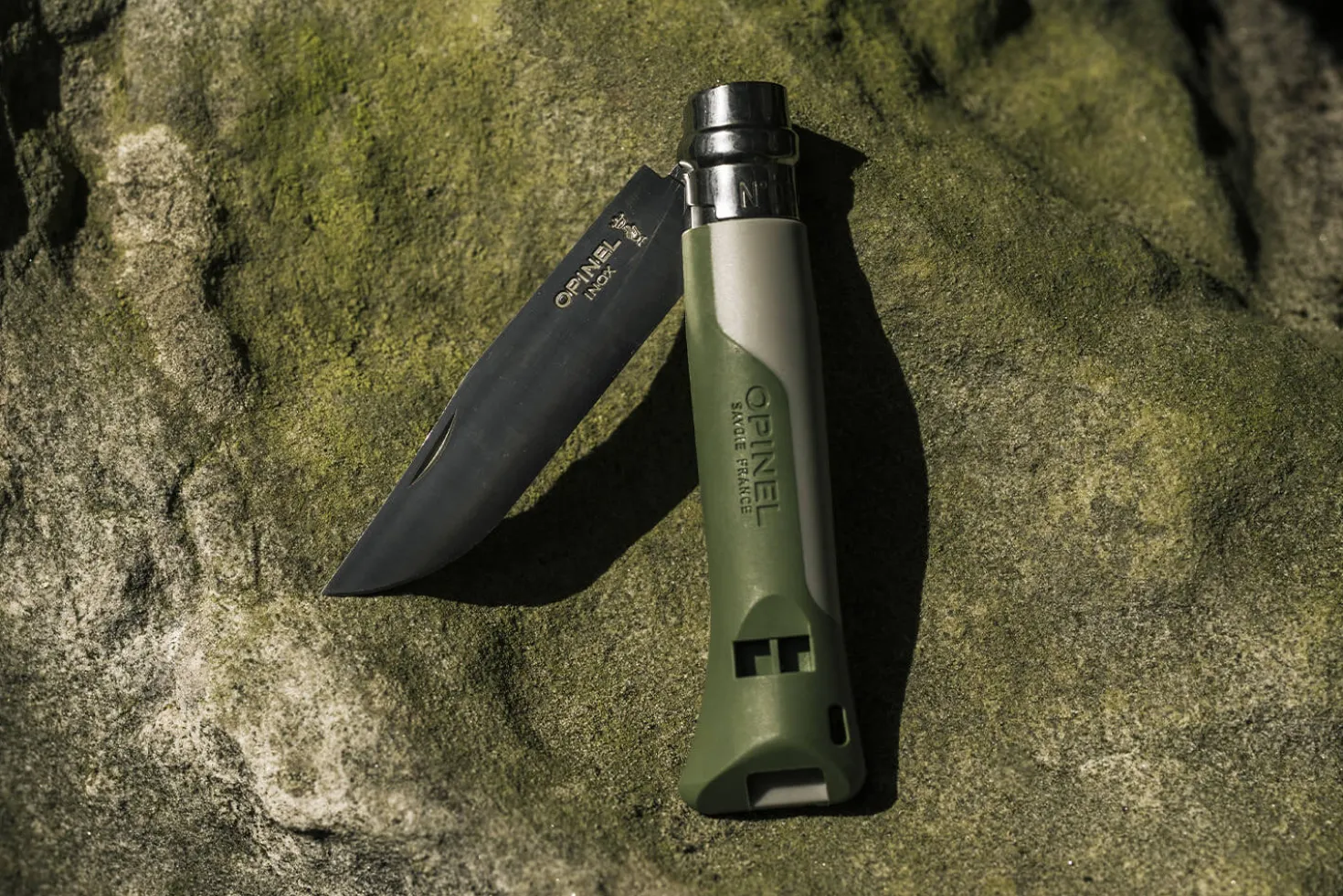 Couteau Opinel N°08 Horizon kaki