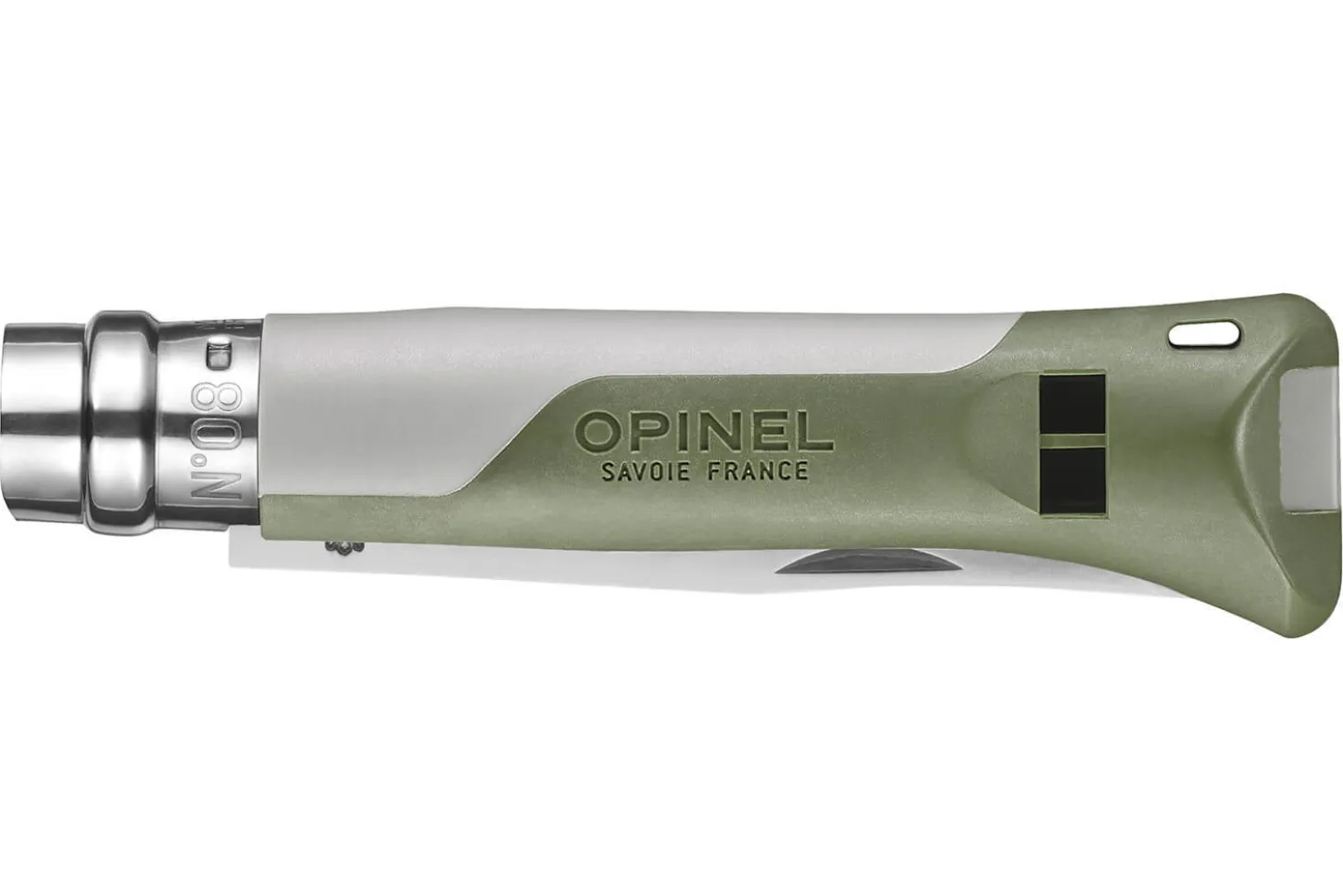 Couteau Opinel N°08 Horizon kaki
